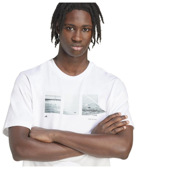 Adidas Ανδρική κοντομάνικη μπλούζα Lens Power of Three Tee Adidas Ανδρική κοντομάνικη μπλούζα Lens Power of Three Tee